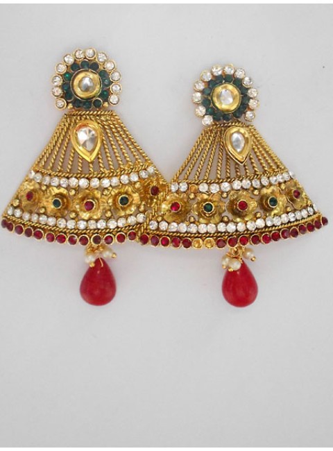 Polki Earrings